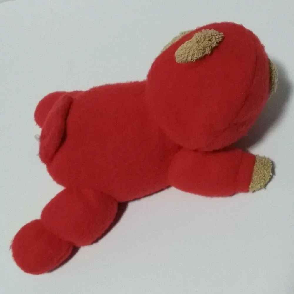 Carters Teddy Bear Plush Lying Down In Red PJs Prestige Toy Pajamas